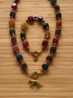 Colorful Leopard Ketting