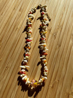 Kralenketting Pastelkleuren en Ster Glaskraal