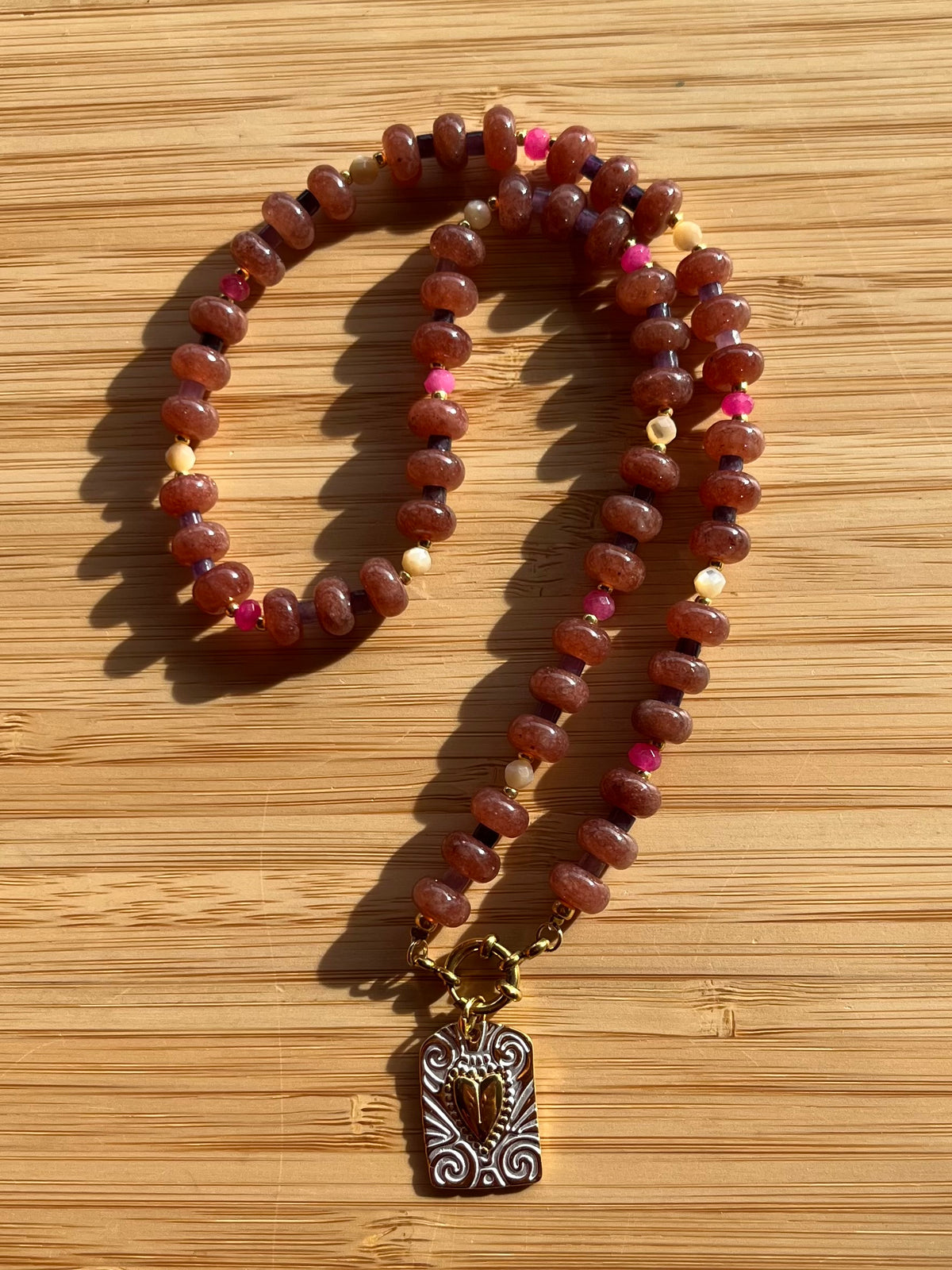Earthy Rose Ketting
