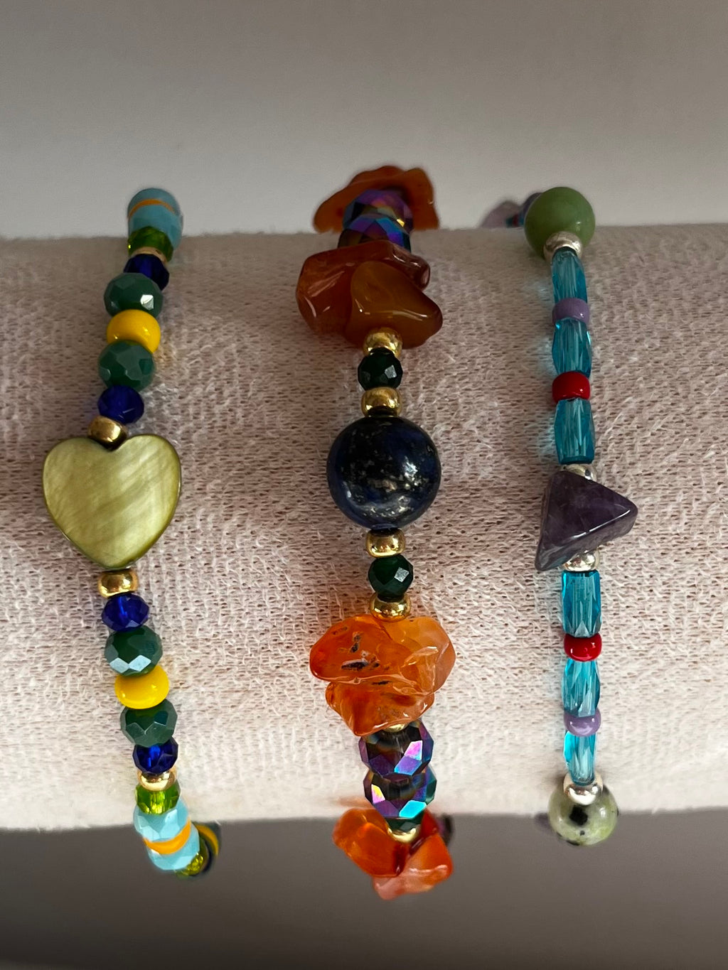 Armband Groen, Oranje of Blauw