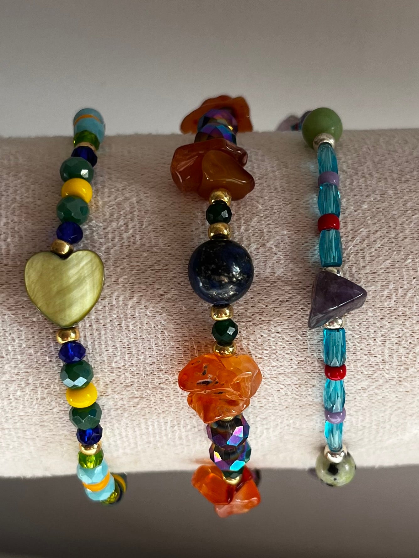 Armband Groen, Oranje of Blauw