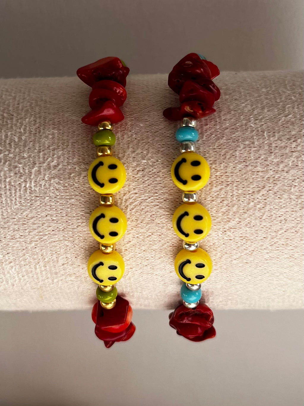 Armband Smiley Kralen