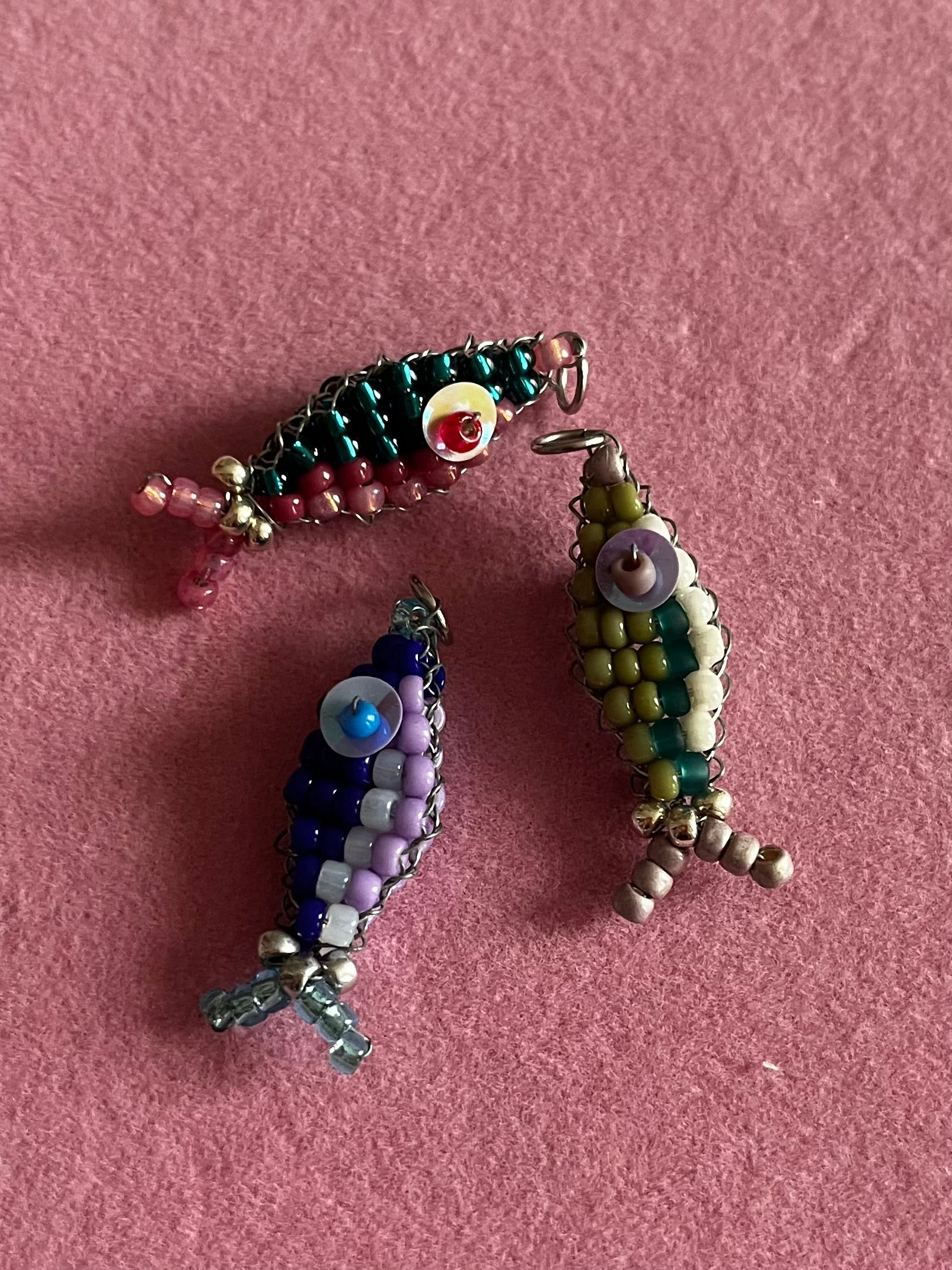 Visjes Bedel Zilverkleurig