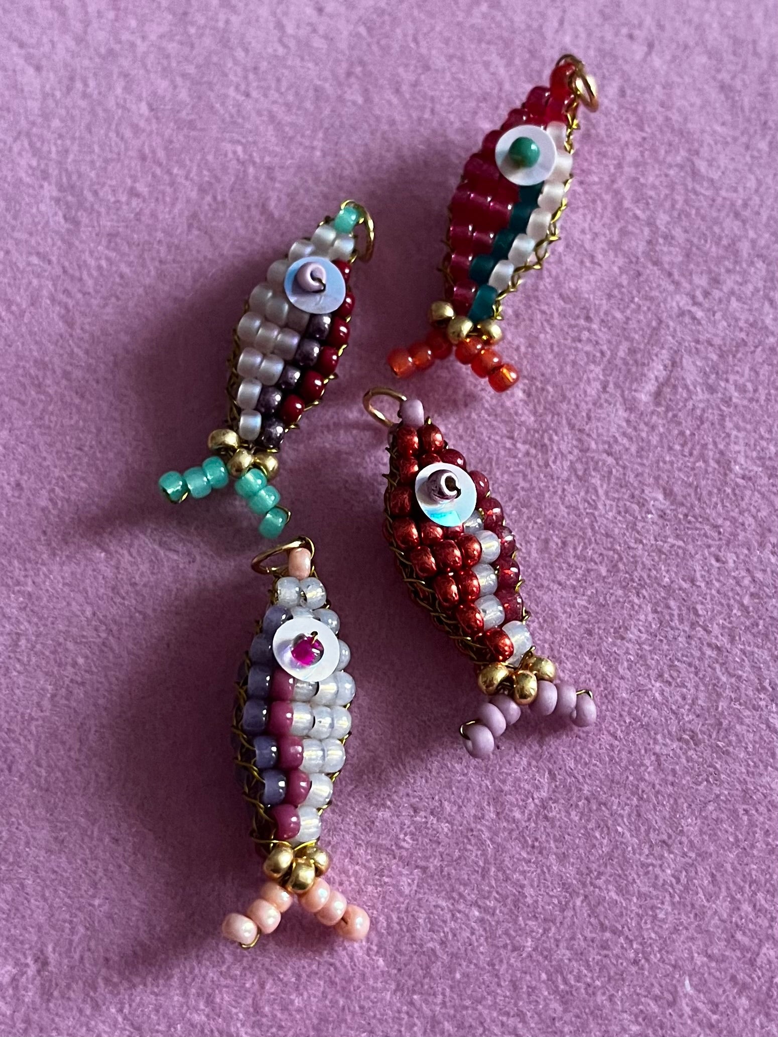 Visjes Bedel Goudkleurig