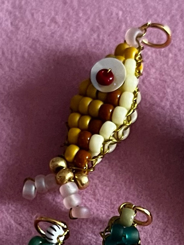 Visjes Bedel Goudkleurig