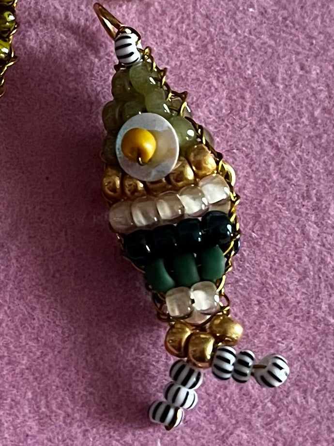 Visjes Bedel Goudkleurig